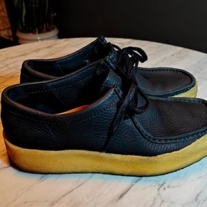 Clarks Originals Wallabee Cup Black Suede